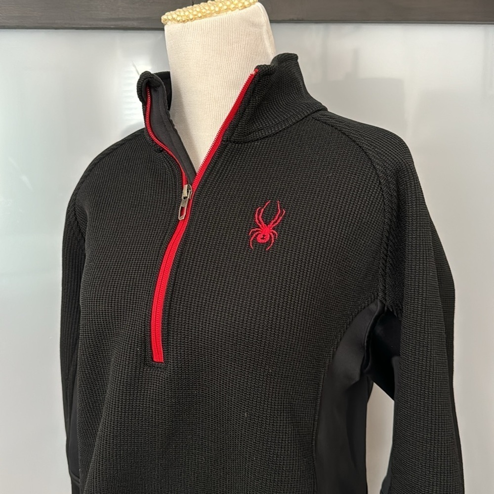 Spyder quarter-zip sweater fleece, men’s M, excellent used condition